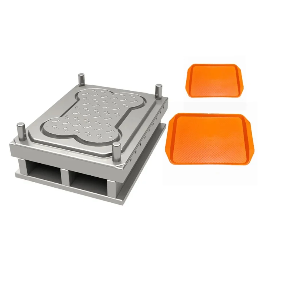 Taizhou manufacturers fast delivery plastic second-hand mold restaurant food tray plastic second-hand injection mold