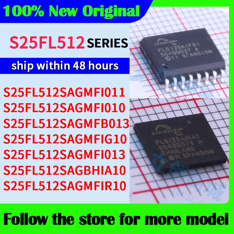 

S25FL512SAGMFI011 S25FL512SAGMFI010 S25FL512SAGMFB013 S25FL512SAGMFIG10 S25FL512SAGMFI013 S25FL512SAGBHIA10 S25FL512SAGMFIR10