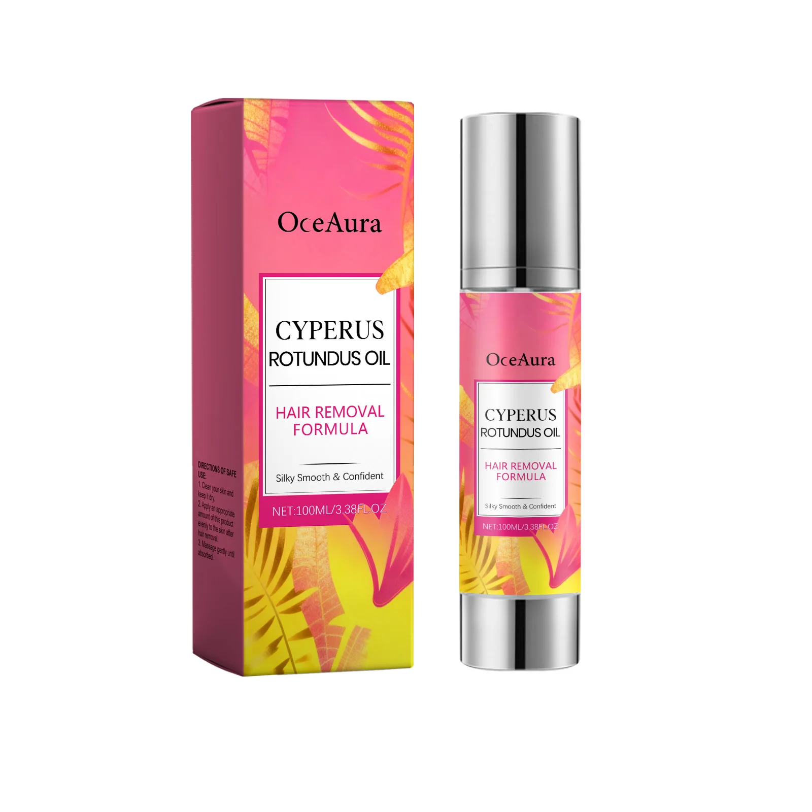 Cyperus Rotundus Oil for Hair Removal Hair Inhibitor Moisturizing Skin Care After Shave Oil for Women Hair Growth Prevention Oil