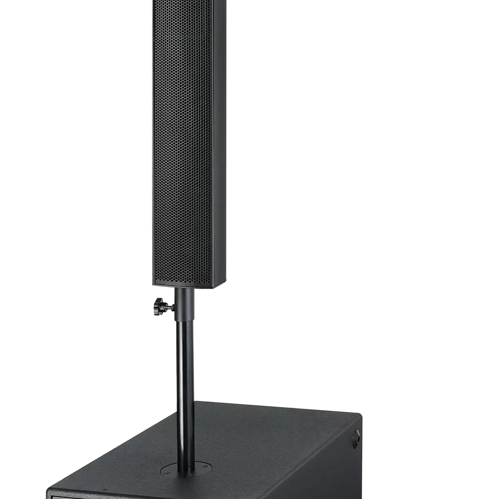 Juego De Columnas De Altavoz para exteriores DSP activo portátil, Subwoofer De 15 pulgadas para fiesta, Sistema De Altavoces Activo