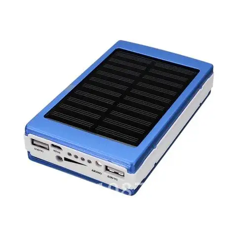 

Cover Power Bank DIY 5pcs 18650 Solar Power Bank Case Box Dual USB Kit Phone Charger With Flashlight （Not Battery） Powerbank