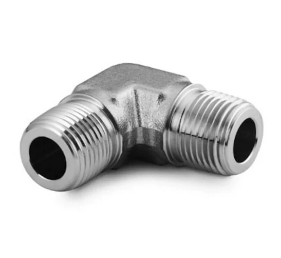 SS-4-ME Stainless Steel Nominal Pipe Joint 1/4 in. External Thread Elbow