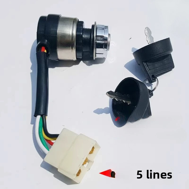 Per parti di micro-tiller del generatore diesel 3/5KW 178 186F cavo di collegamento dell'interruttore di avviamento della serratura elettrica