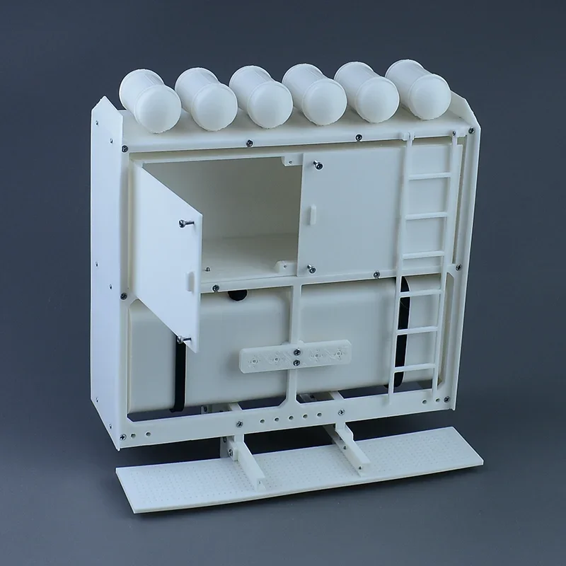 3D Printing Apparatuur Rack tank Gas Tank voor 1/14 Tamiya RC Truck SCANIA 770 S R620 VOLVO Benz 3363 MAN TGX Auto
