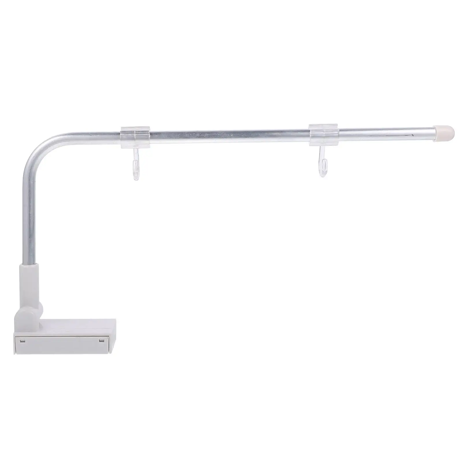 

Magnetic Sign Holder for 8.16 Inch Signs Transparent Acrylic Strip White Display Stand Magnetic Base Support for Shopping