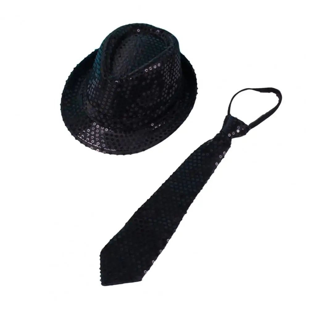 Unisex Hat Sequin Hat Hat for Adults Kids Sequin Stage Show Cap Dance Performance Headwear for Christmas Halloween New Year