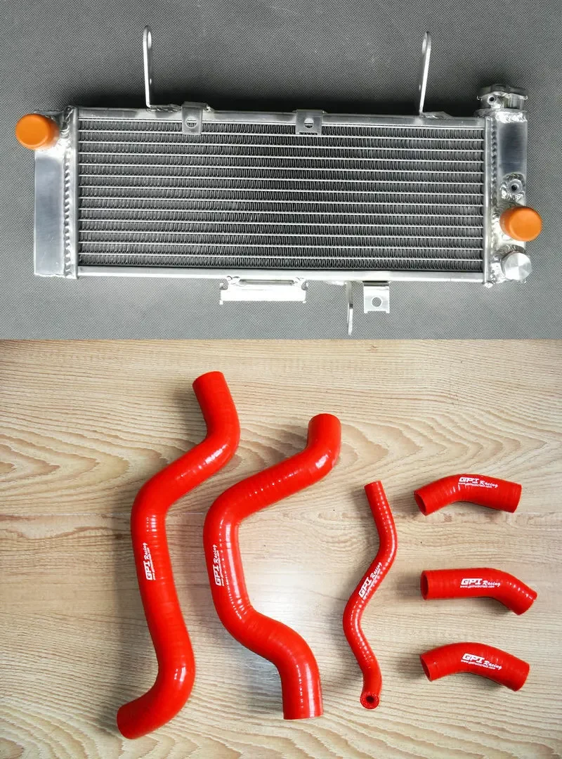 

Aluminum Radiator + Silicone Hose For Suzuki SV650 SV650A SV650S K3/K4 SV650N 2003-2009 2004 2005 2006 20072008