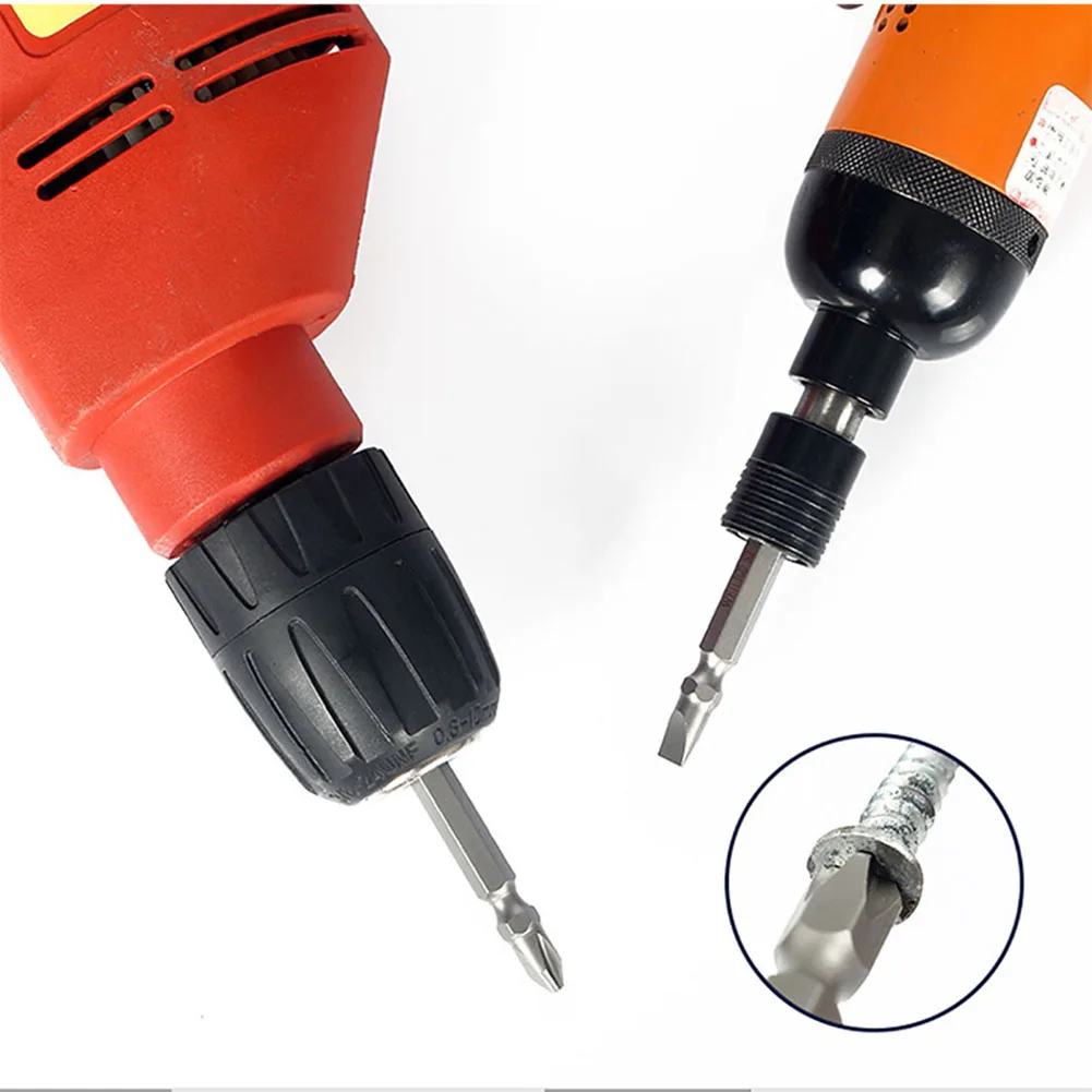 10pcs Double Head Magnetic Screwdriver Bit Set PH2 Slotted Screwdriver Bits Alloy Steel Screw Driver Hand Tools 50-200mm