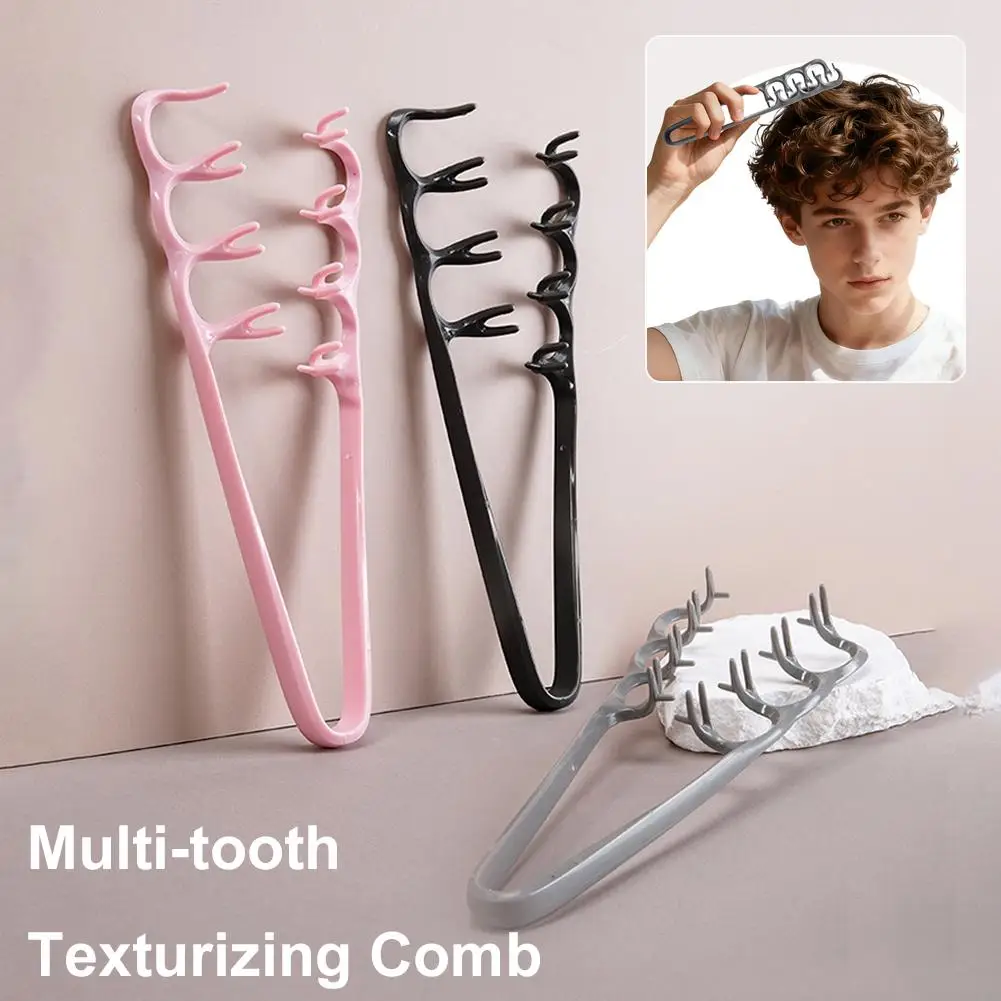 Volumizing Texture Comb Salon Wide Tooth Hair Styling Comb Fluffy Curly Hair Comb For Volume & Fringe Parting For Salon Home Use