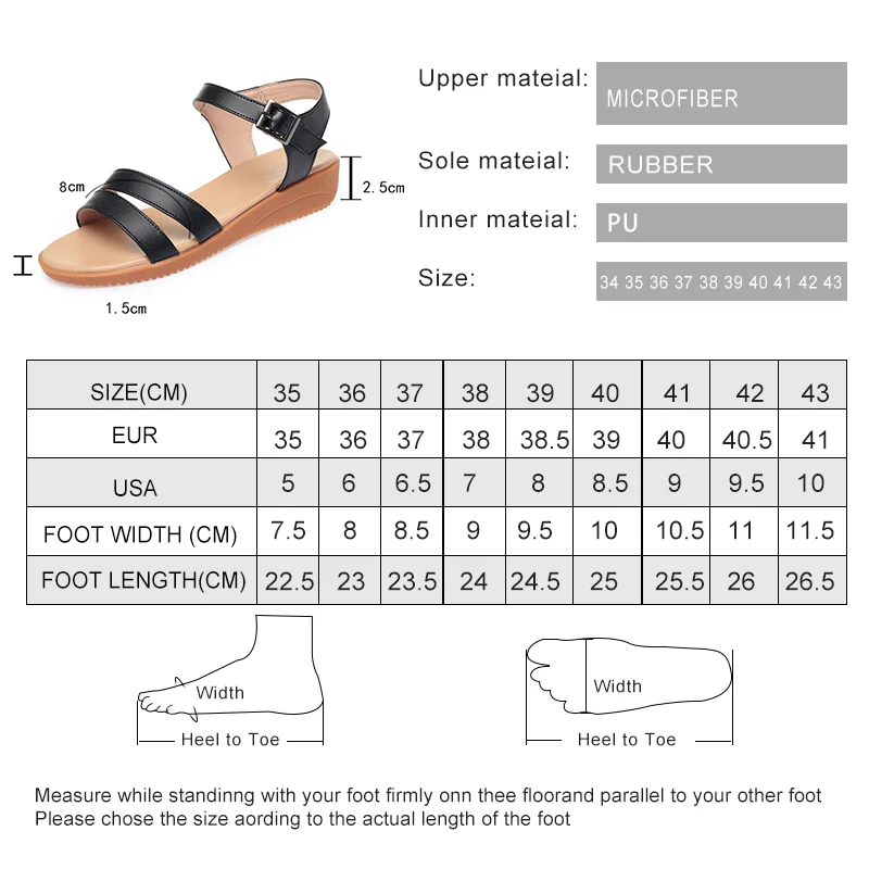 DIMANYU Female Sandals Non-slip 2024 Summer New Genuine Leather Mom Shoes Flat Large Size 41 42 43 Sandals For Women