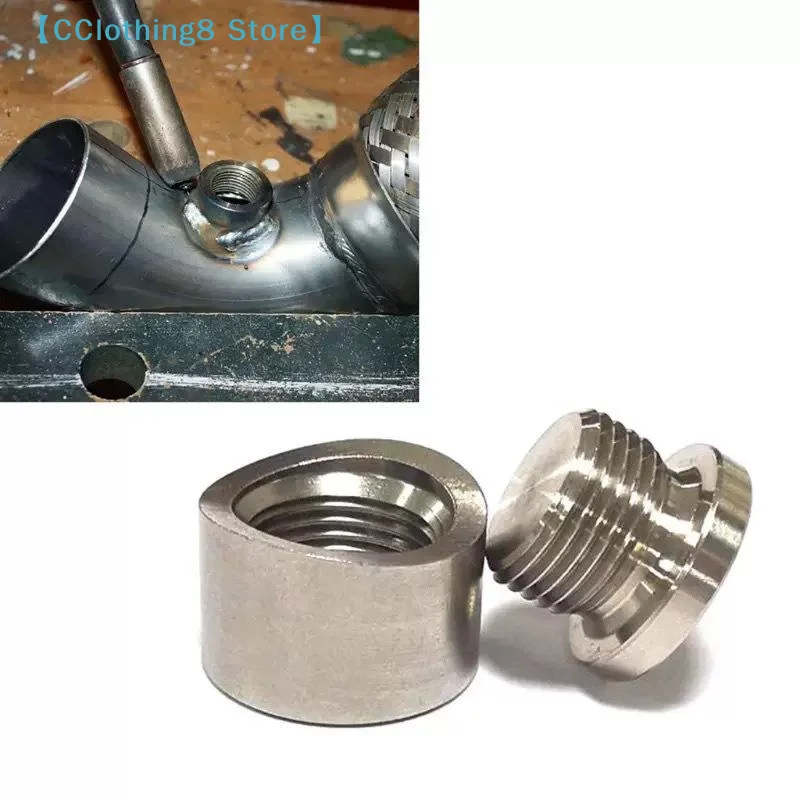 

Thread Oxygen Sensor Bung Stainless Steels Plug Wideband Nut Fitting Weld M18x1.5 Car Accessories【AliS8】