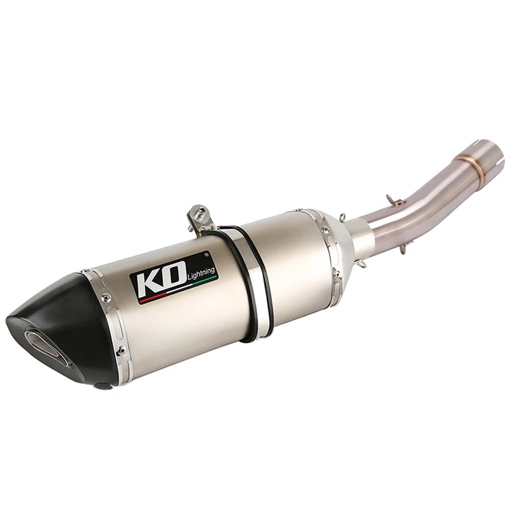 

Для мотоциклов BMW R1200GS/R1200GS Adventure 2004-2009: выхлопная система из нержавеющей стали с соединительной трубой и глушителем DB Killer