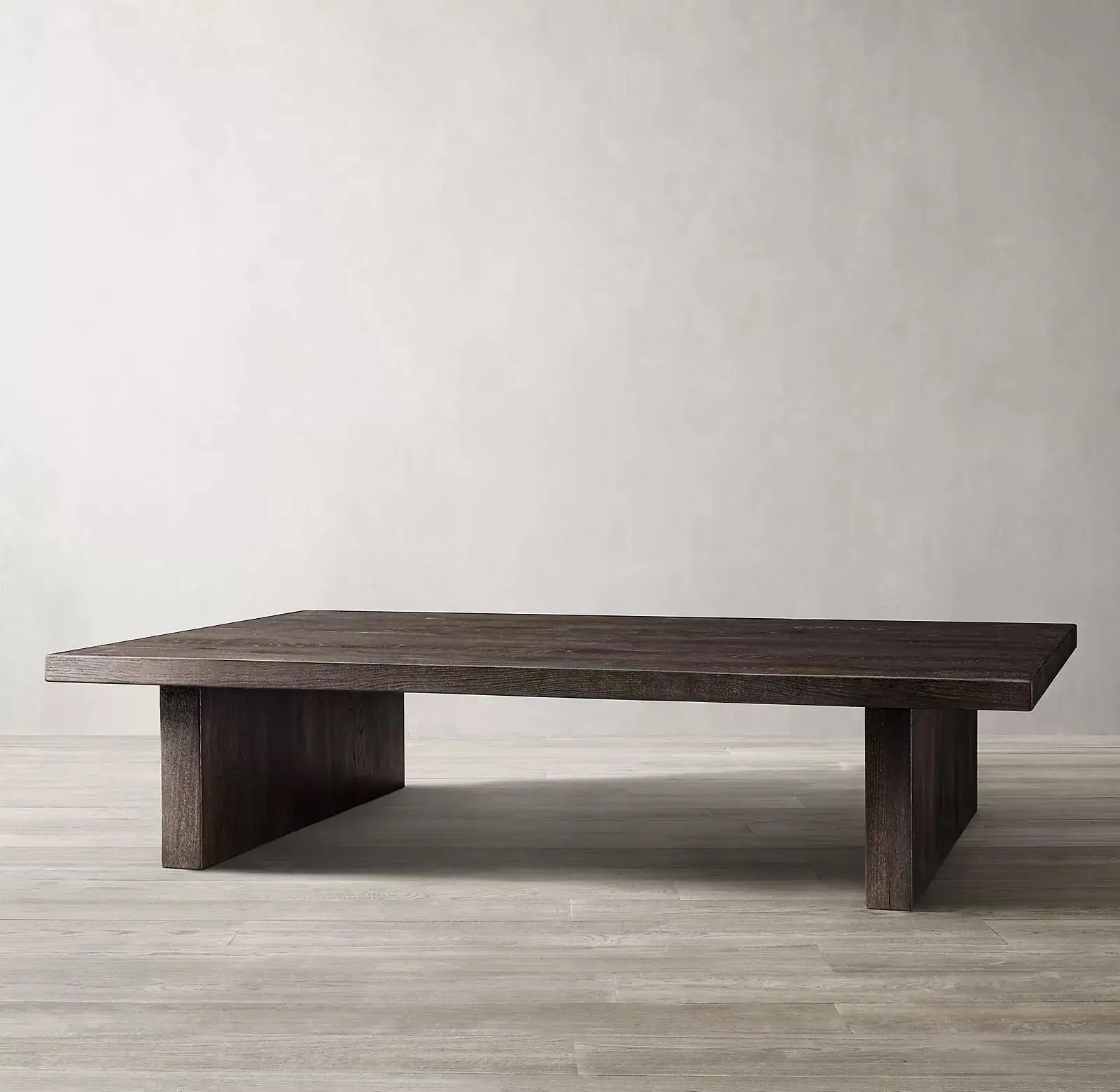 Italian modern and simple, solid wood edge table, American rural retro coffee table, British classical coffee table