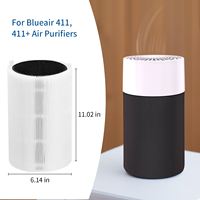 Replacement Filter For Blueair Blue Pure 411 411+ 3210 Auto and MINI Air Purifier, Air HEPA Filter Spare part Accessories