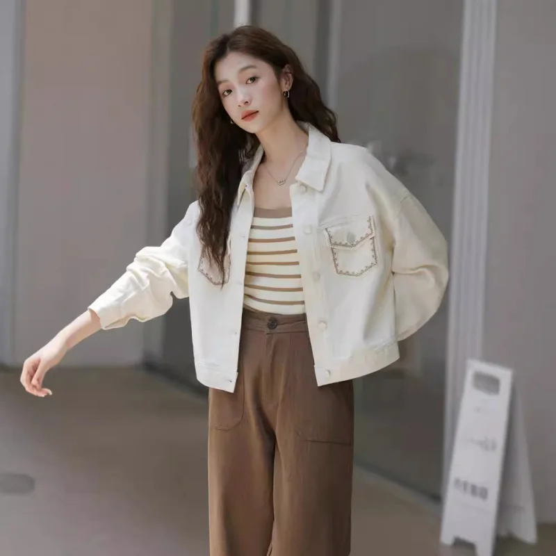 خمر هونغ نمط صغيرتي المرأة، الخريف جديد مطرز الراقية البنطال القصير العصرية #3