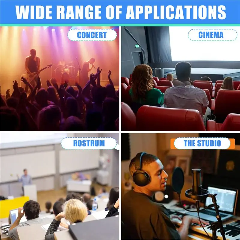 UHF Wireless Rechargeable Microphone Expander 6.5Mm Microphone Mixer Multi-Channel Input Expander