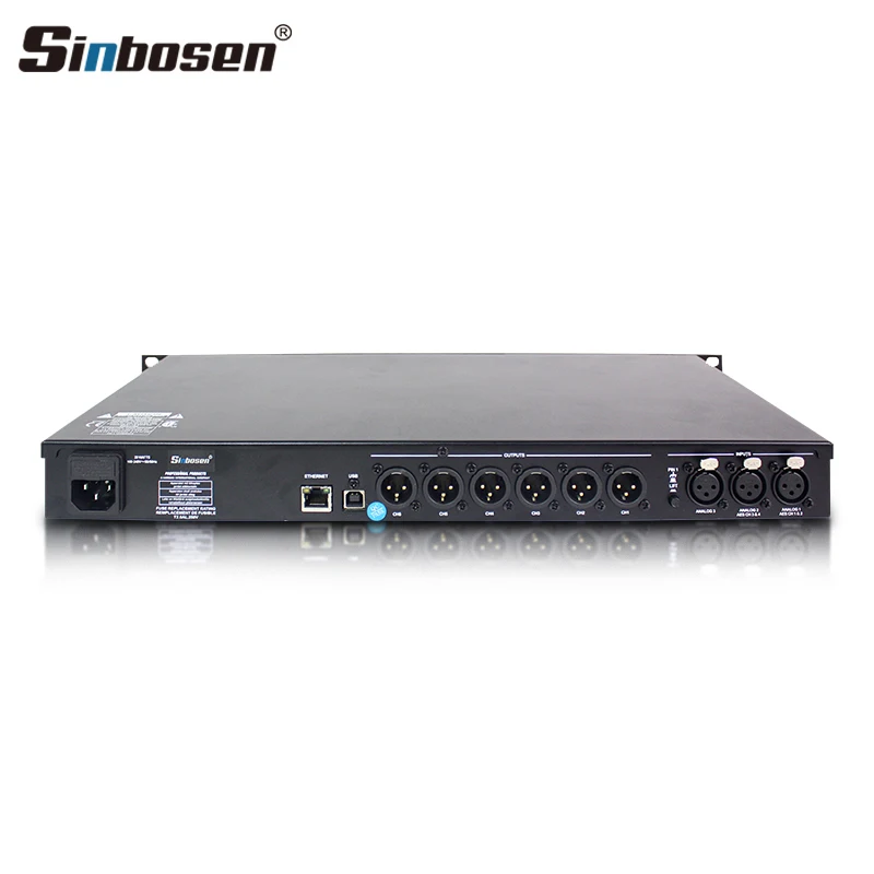 V-360 3 entrées 6 sorties Fabricants Processeur audio numérique Dsp