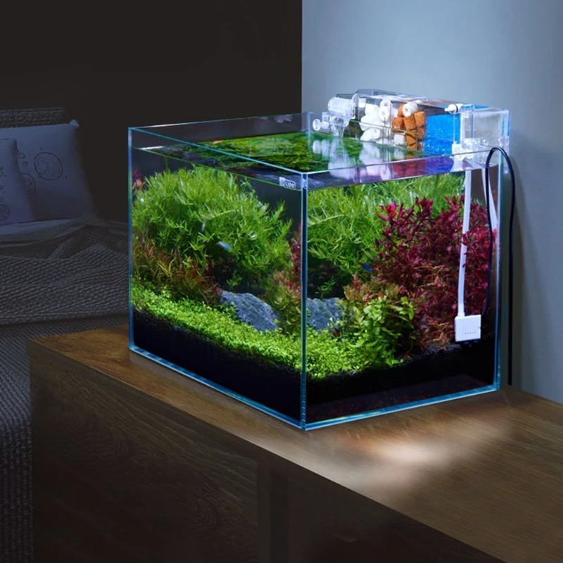 Fish-Tank Waterfall Filter Aquarium External Water Purifying System Wall-Mounted Dropshipping