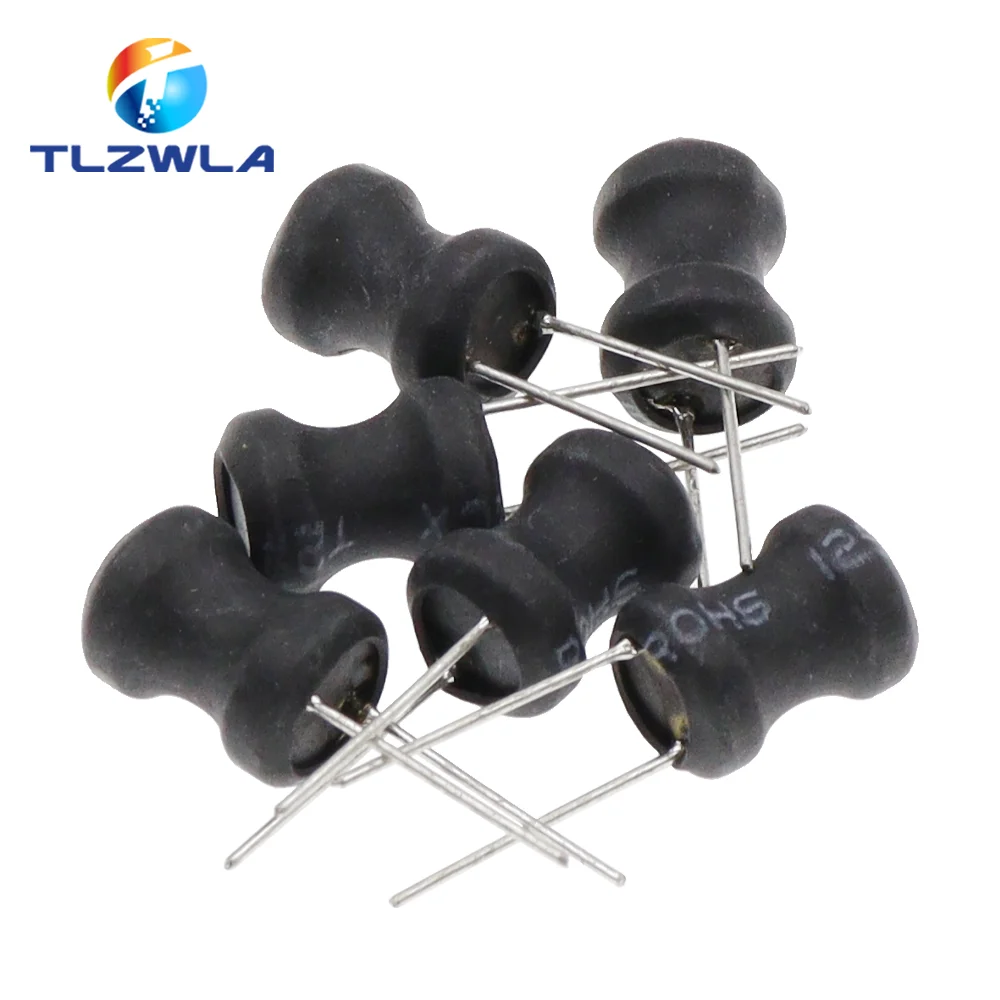 10PCS DIP Cewka indukcyjna 8X10MM 2.2UH 4.7UH 10uH 22uH 100uH 150uh 220uH 330uH 470uH 1MH 2.2MH 4.7MH 10MH Indukcyjność 8*10mm 2Pin