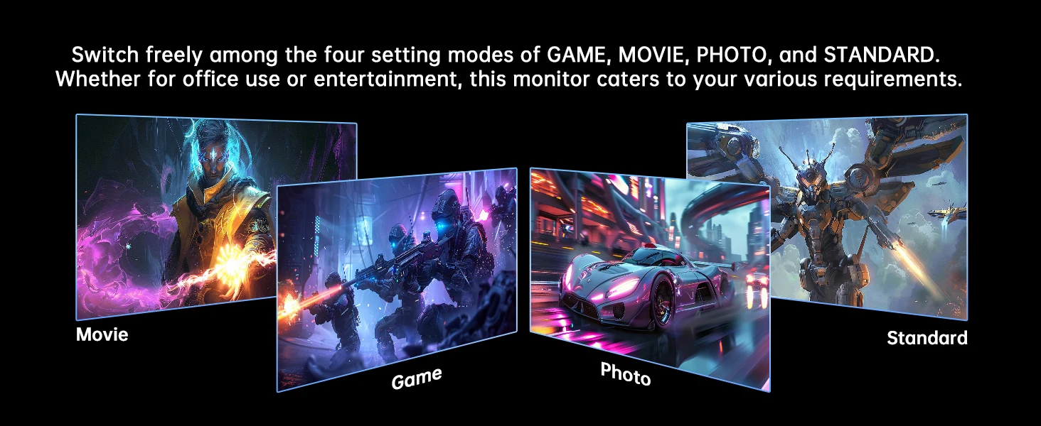 KTC 24-Zoll-Gaming-Monitor 180 Hz – 2K 1440P Computermonitore, schneller IPS-Monitor mit HDR 400, adaptiver Synchronisierung, bis zu 185 Hz H24T7 – Detail 7