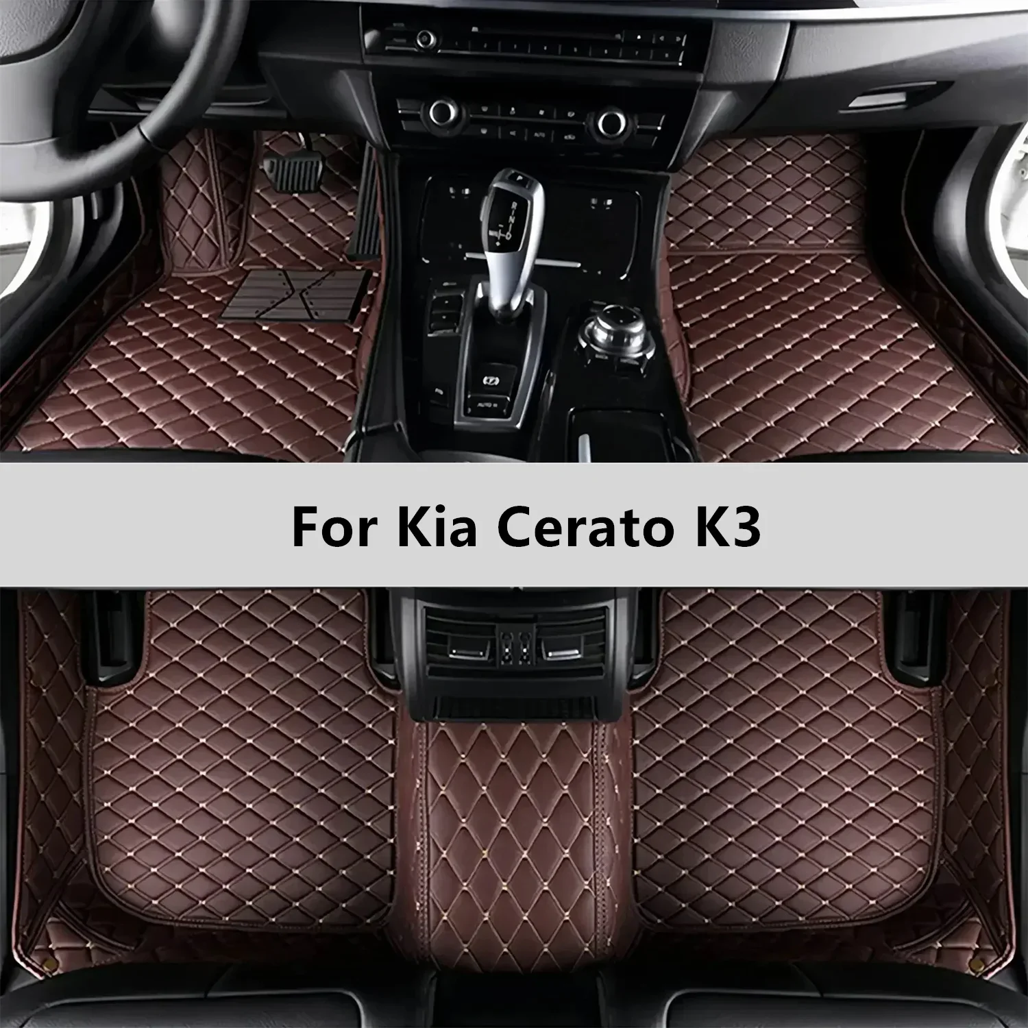 Custom Car Floor Mats For Kia Cerato K3 2022 2023 2024 2025 2026 2027 2028 Floor Mat Car Mat Accessories Interior