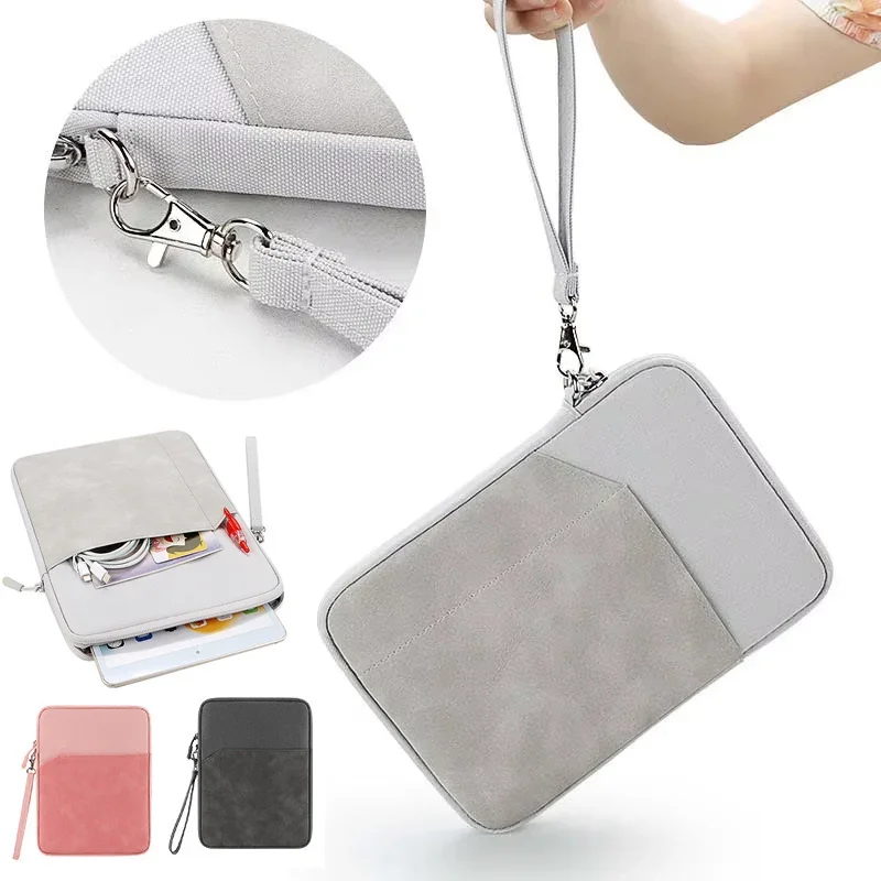 for ZTE Blade X1001 10.1inch Tablet Carry Bag with Lanyard Pocket Zip Storage Pouch Waterproof Sleeve Anti Drop Bumper