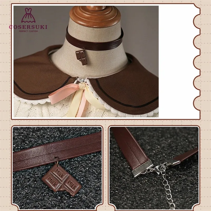 CyProject Sekai Valentine's Day Shinonome Ena Fondant Chocolate Cosplay Costume Halloween Christmas Costumes