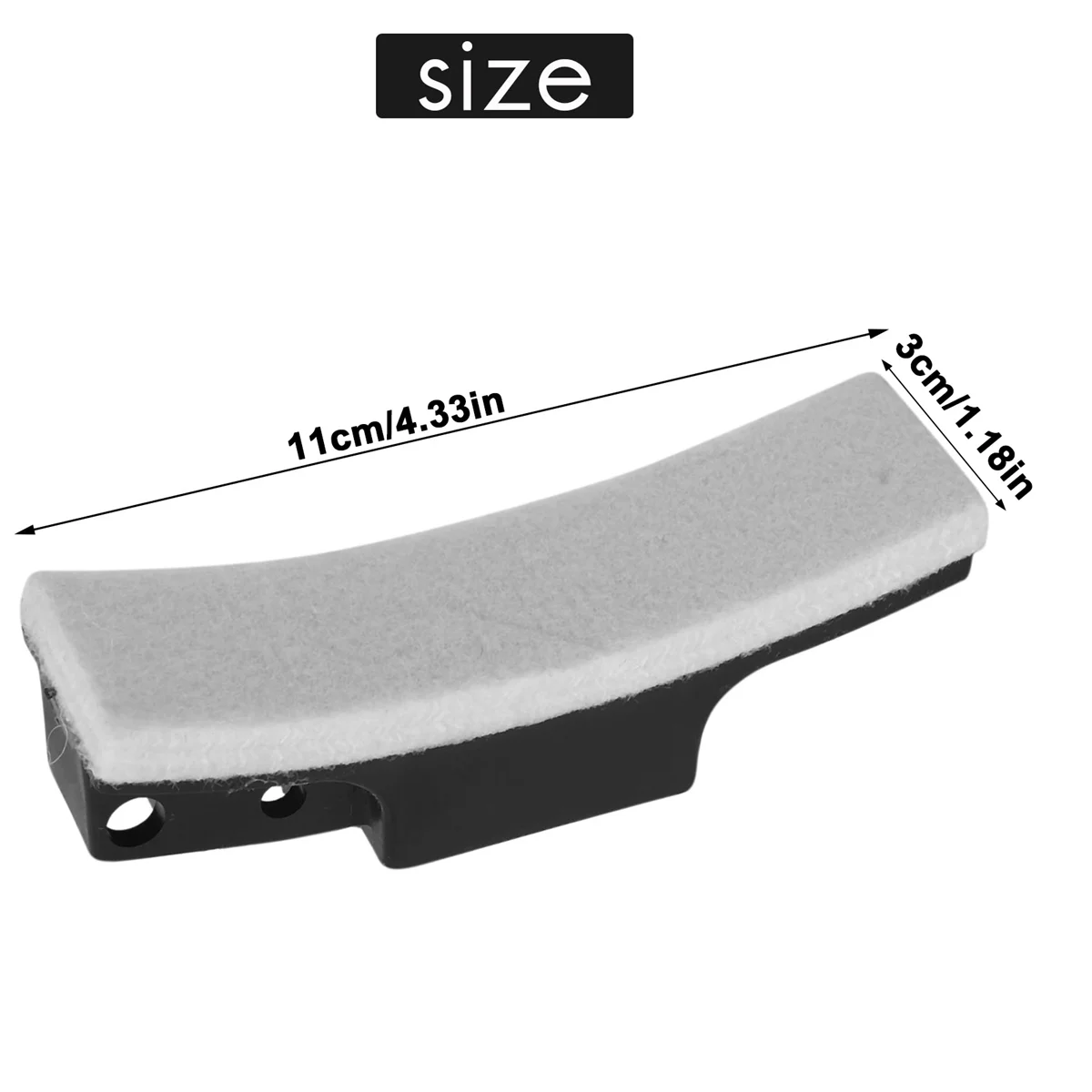 จักรยานออกกําลังกายผ้าเบรค Hairy Pad สําหรับปั่นจักรยานผ้าเบรคจักรยานเบรค Group REPLACEMENT Part