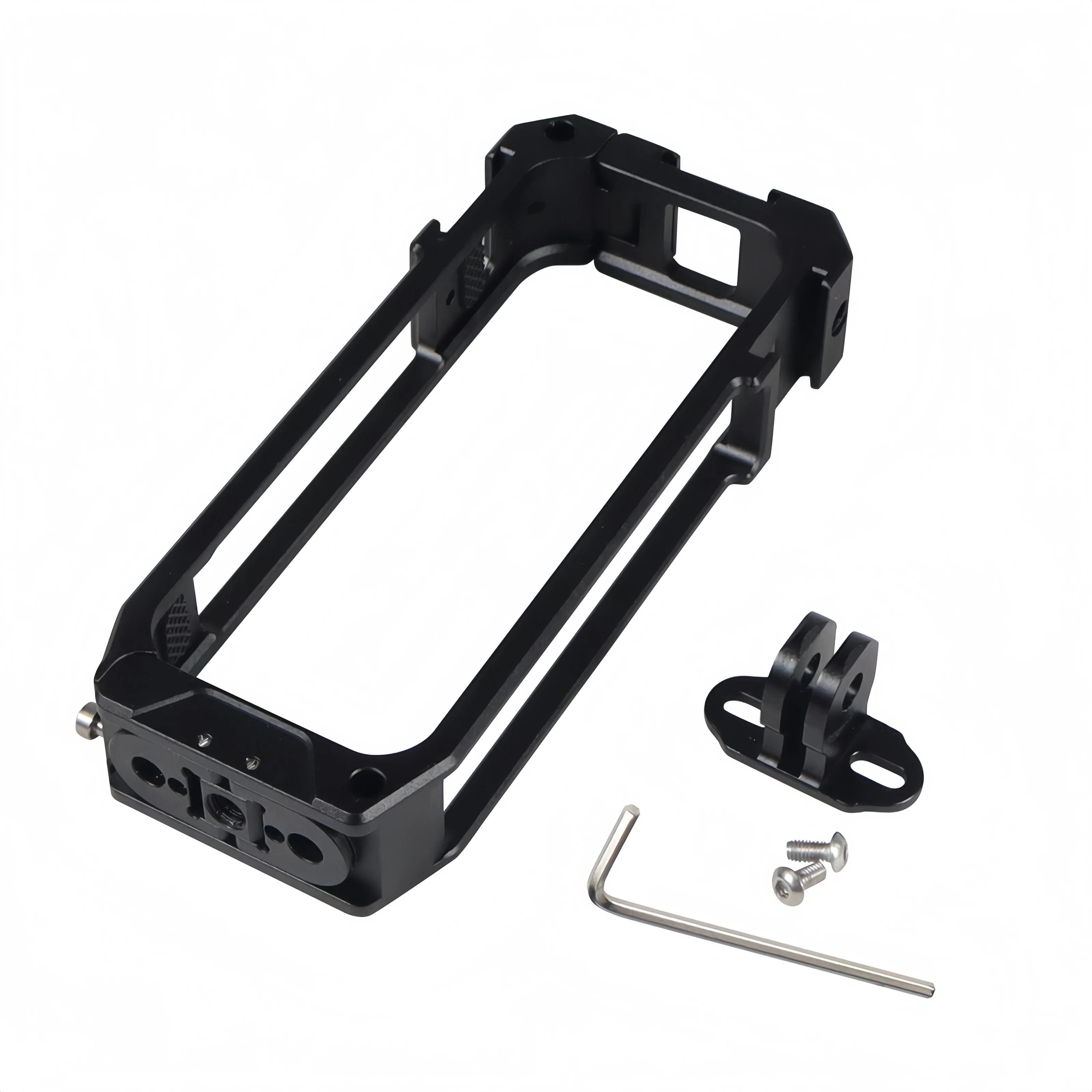 مثبت قفص الكاميرا سريع التحرير لإطار الحماية من الألومنيوم لتوسيع insta360 X3 VLOG