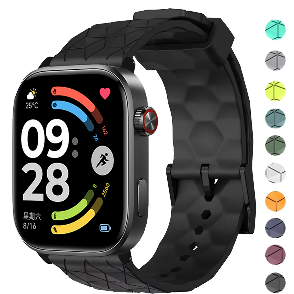 Silikon Strap Für Redmi Uhr 6 5 4 Smartwatch Armband Zubehör Für Xiaomi Smart Band 9 Pro 8 pro Ersatz Armband