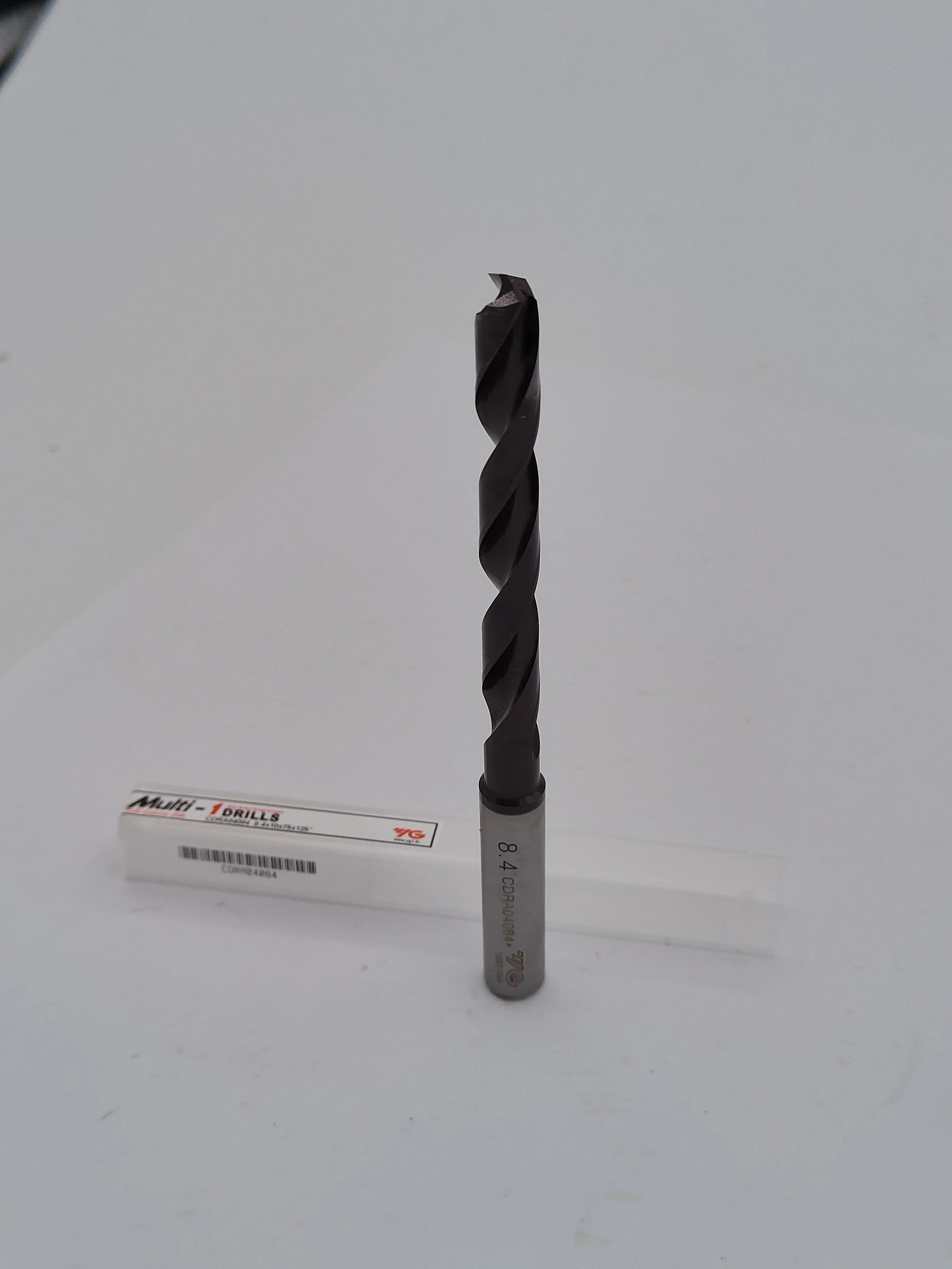 

YG-1 CDRA03084 CDRA04084 Stub Multi - 1 Drill 8.4mmXD10x37x87L 8.4mmXD10X75X125L Premium HSS-PM New