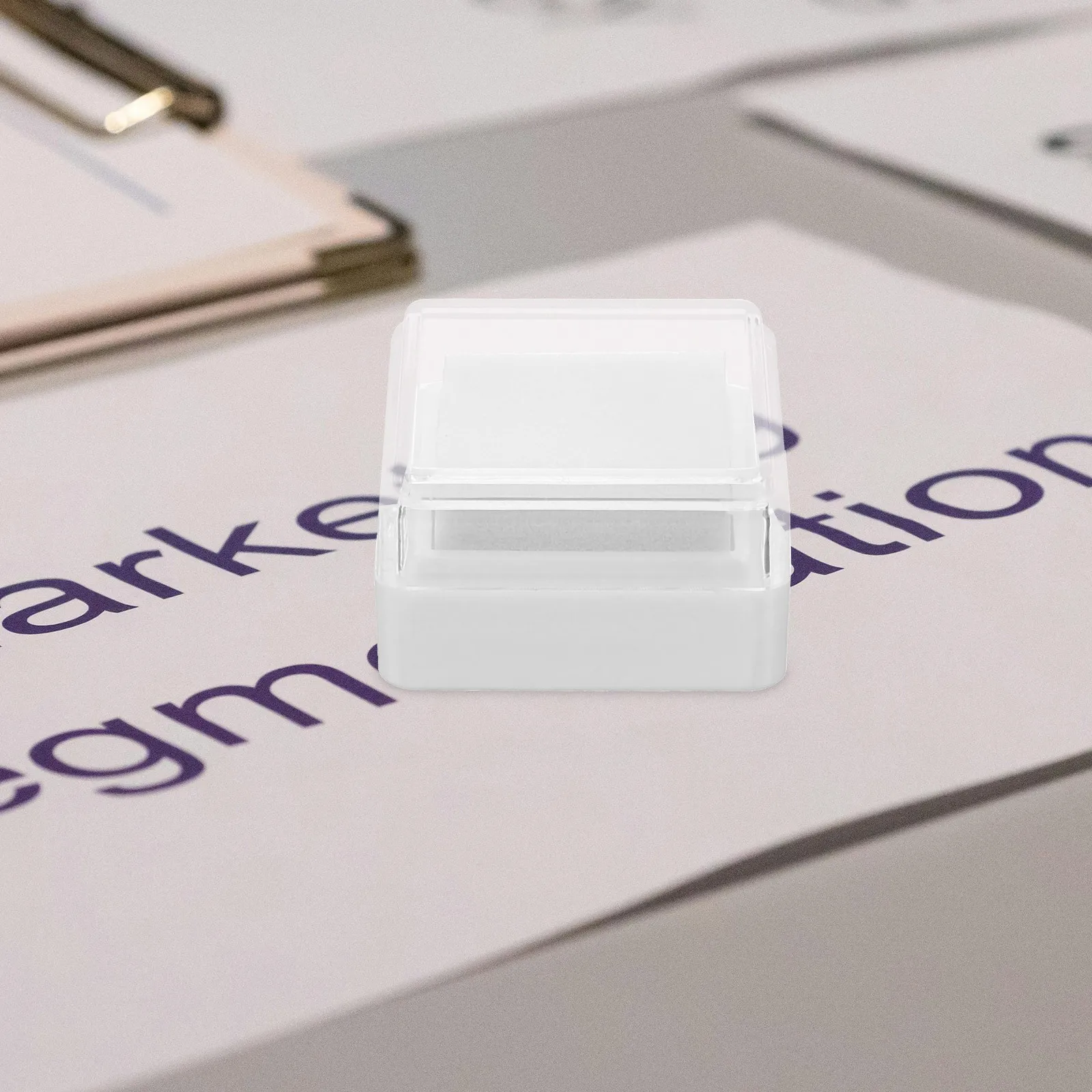 5Pcs Blank Hand Ink Stamp Pads Safe Non-Toxic DIY Craft Ink Pads for Scrapbooking Cards Posters Notebooks Creative Art