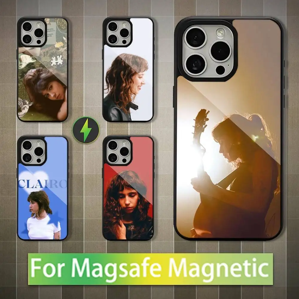 

Singer C-Clairo C-Charm Phone Case For iPhone 16,17,15,14,13,12,11,Pro,Max,Plus,Mini,Magsafe,Magnetic Wireless Charging Case