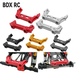 Supporto per paraurti anteriore posteriore in lega di alluminio per 1/10 RC Crawler AXIAL SCX10 II 90046 90047 parti di aggiornamento in metallo