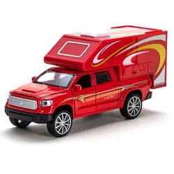 alloy pickup truck, commercial vehicle model, children's toy, car ornament, rebound car model, boys' toy