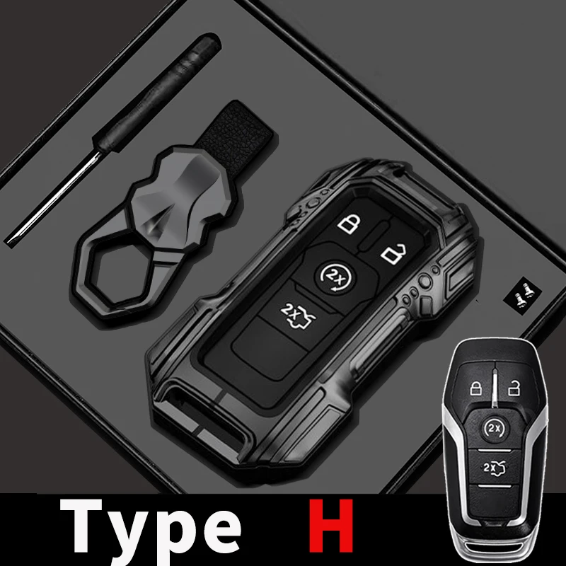 لفورد فيوجن F-150 حافة اكسبلورر موستانج لينكولن MKZ MKC البلاتين 2016 F150 الوهق 5 أزرار غطاء مفتاح السيارة عن بعد