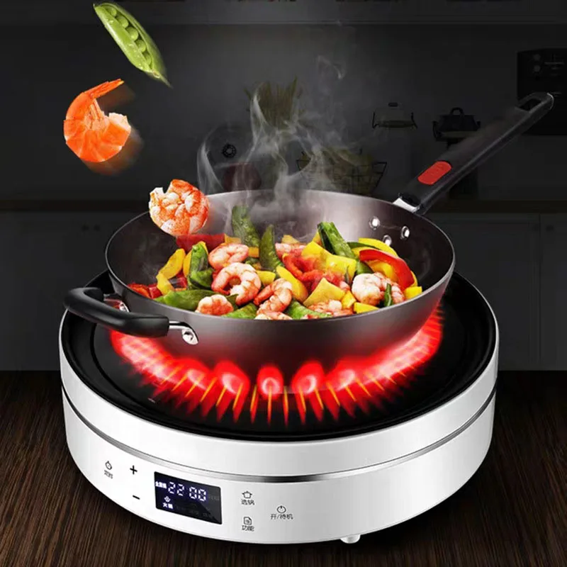 Household Smart Induction Cooker Electric Ceramic Cooker High-power Cooking Stove Hot Pot Heating Furnace