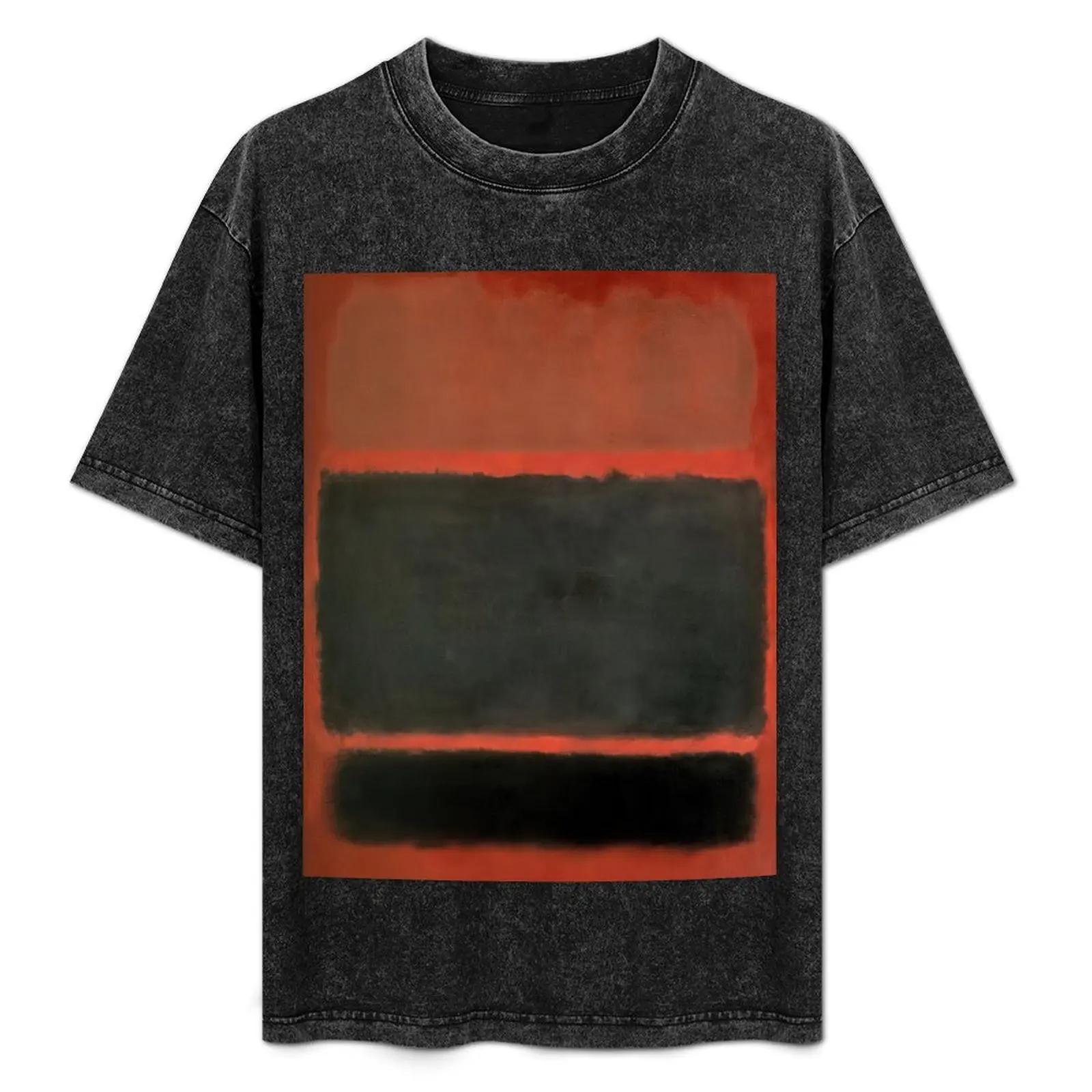 

Mark Rothko T-Shirt Trendy Pattern T-Shirt for Men