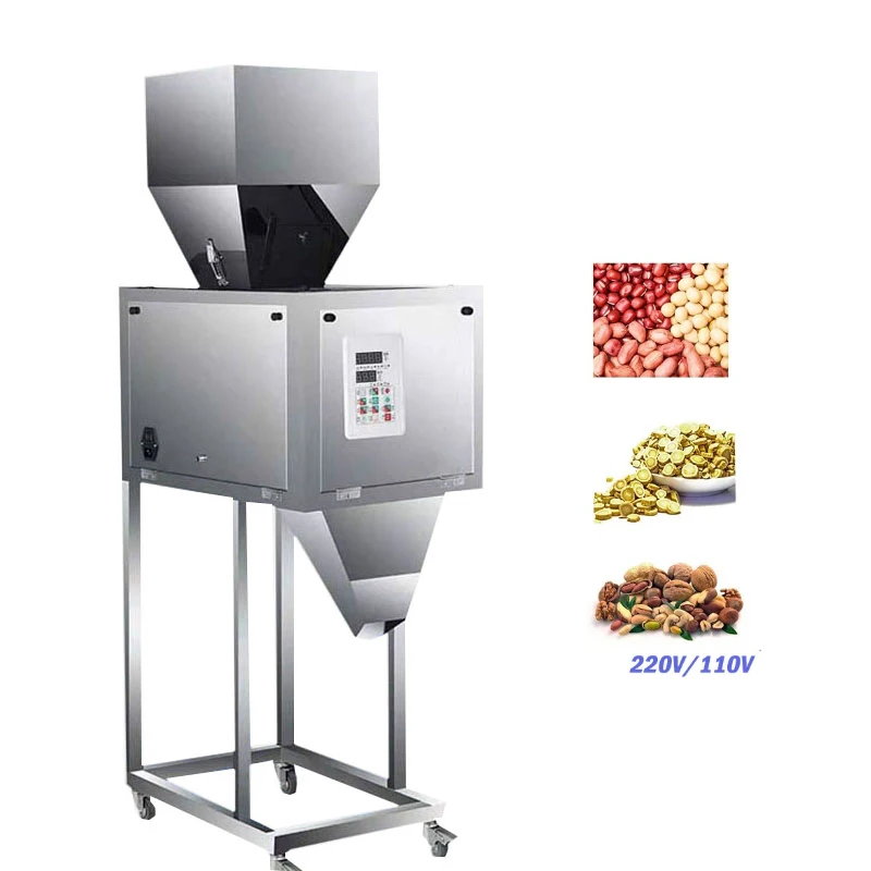 

Semi Automatic Filling Machine Spice Dry Powder Coffee Bean Tea Bag Grain Rice Nuts Particle Bottle Subpackage Weighing Filler