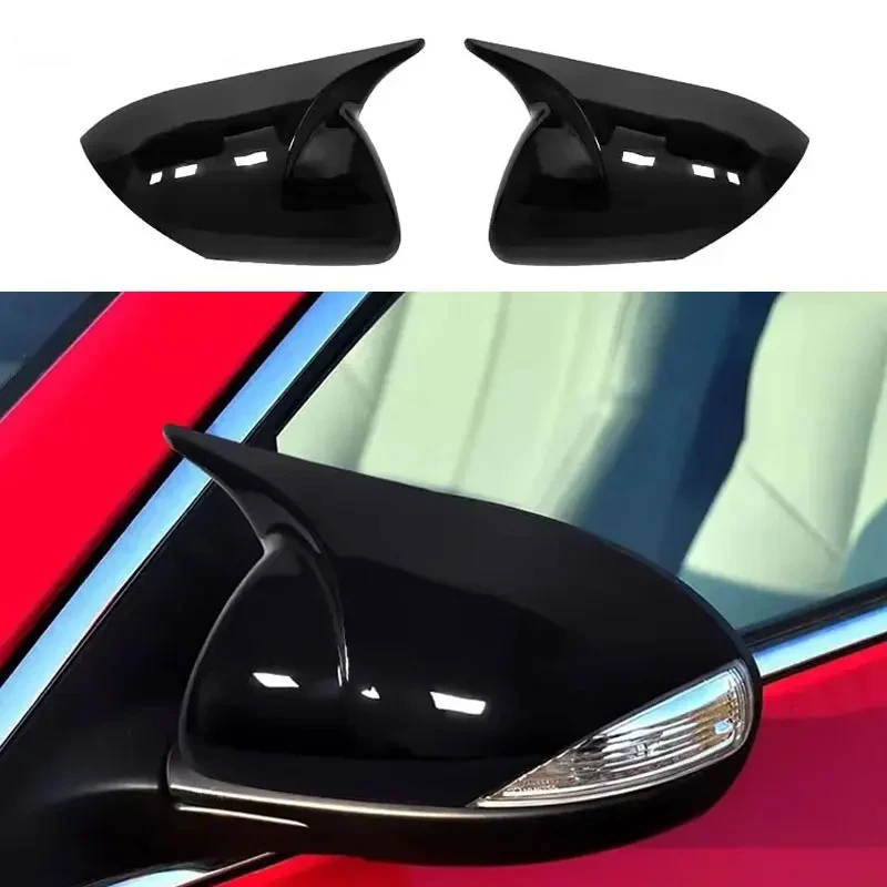 

2PCS for Mazda 3 Axela BL 2009-2013 Side Mirror Cover Caps ABS Plastic Carbon Fiber Look Car Exterior Accessories