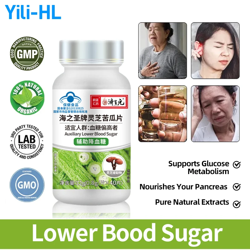 

Diabetes Tablet Bitter Melon Extract High Blood Sugar Supplement Hyperglycemia Control Diabetic Blood Glucose Pills