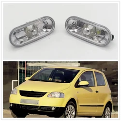2pcs Lampshade For VW Fox 2005 2006 2007 2008 2009 2010 2011 2012 Car-Styling Side Marker Turn Signal Light Lamp Repeater