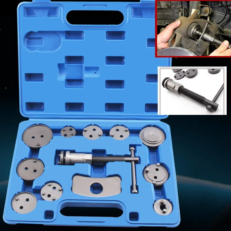 1Set Piston Compressor Tools Kit Disc Brake Caliper Strong Magnetic Field Easy To Operate Universal Automotive Repair Tools