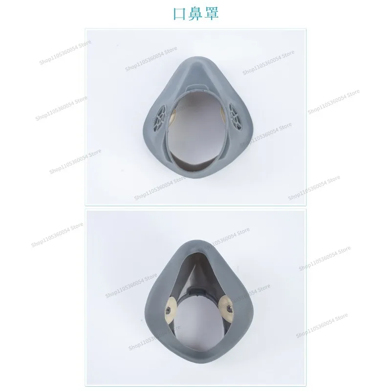 For 6800 Full Accessories PC Face Screen, Headband, Sealing Ring, Nose and Mouth Mask