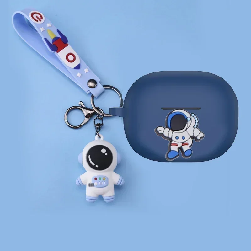 Funda de silicona con dibujos animados para Haylou W1 ANC, cubierta protectora para auriculares, divertida