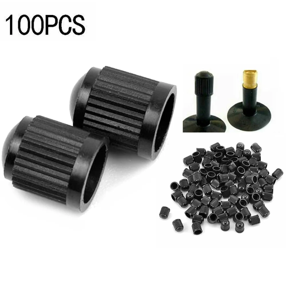 Мотоциклетная крышка клапана для шин, пластиковая сменная крышка для велосипеда, комплект дисков для автомобиля, грузовика, велосипеда, шток, черный, новые детали