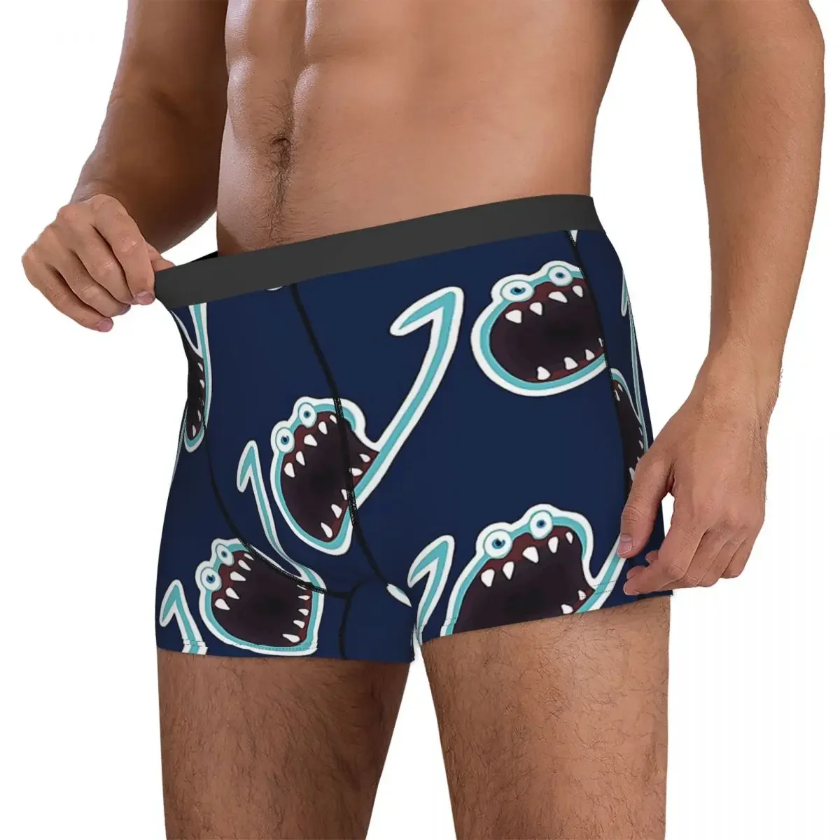 Calzoncillos bóxer para hombre, ropa interior suave, regalos para novio, Jerma985