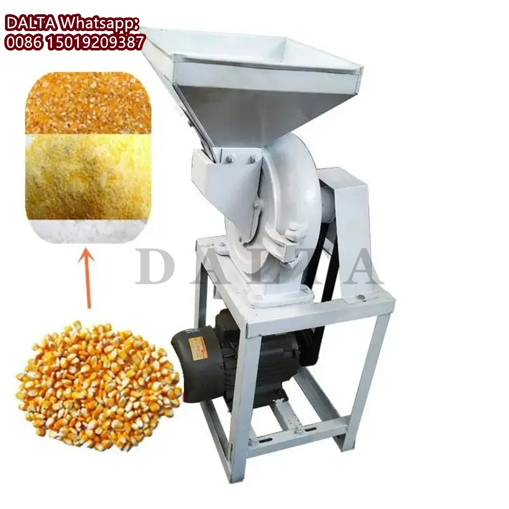 Small Poultry Feed Grain Maizel Grinding Machine Cereal Crusher Mill Machine Corn Grinder