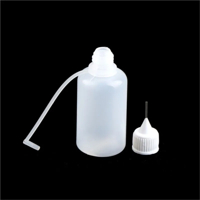 

2pcs/lot 10ml 30ml Glue Applicator Needle Squeeze Bottle for Paper Quilling Paper Craft