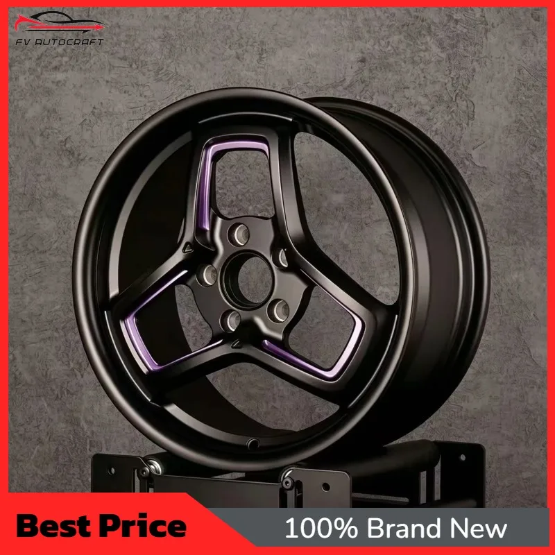 【2026】Custom 3-Spoke Monoblock Forged Alloy Wheels 18 19 20 21 Inch 5x112 5x114.3 For Nissan Subaru